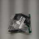 SweatyRocks Women's Ruched Mock Neck Long Sleeve T Shirt Solid Slim Fitted Tee Tops (Black, Small)