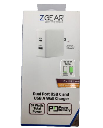 ZGear 3 Port Adaptive Fast Charger 65 Watts Of Power