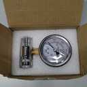 Raincovo Pressure Washer Gauge, 6000 PSI, 3/8 Inch Quick Connect, Pressure Gauge for Power Washer
