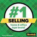 Scotch Magic Tape, Invisible, Repair Christmas Cards and Use as Holiday Gift Wrap Supplies for Christmas, 20 Tape Rolls