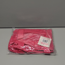 Mesh Beach Bag Multifunction Large with Pocket Waterproof Breathable Handbag for Vacation Essential Portable (Hot Pink)