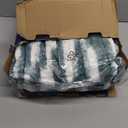 Heated Blanket Throw - 50"x60" Fast Heating Bed Electric Blankets Throw with 6 Heating Levels & 4 Hours Auto Off, Soft Ribbed Faux Fur Sherpa, Over-Heated Protection ETL, Dark Green