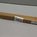 2 Sets Door Sweep Plastic PVC 1 3/4" x 36" Slide on Bottom Exterior Door Seal Strip for Weather Stripping Draft Stopper (Black)