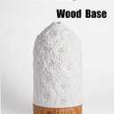 Sunflower Ceramic Essential Oil Diffusers,Small Cute for Office, Home for Aromatherapy,Bedroom Humidifier Air Fragrance,Room Scent, Smell,Light Decor para Casa De Essentials Aesthetic Electric Aroma (200ml,with Timer)