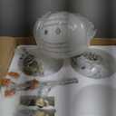 Modern Globe Pendant Light Mid Century Opal Glass Hanging Light Fixture Gold Finish, 3-Light Glass Pendant Lighting for Kitchen Island Dining Room Bedroom Hallway and Bathroom