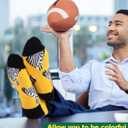 Vabean 36 Pairs Funny Men's Dress Socks Men's Novelty Crew Socks Cotton Dress Bulk Colorful Dress Set for Women Men