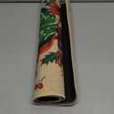 Baccessor Christmas Winter Doormat Indoor Outdoor 17x29 inch, Christmas Red Xmas Ball Ornament Decorative Front Door Mat Non Slip Rubber Backing Seasonal Entryway Kitchen Floor Decoration