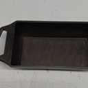 Lodge Cast Iron Loaf Pan 8.5x4.5 Inch, Black