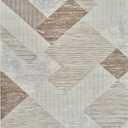 RUG BRANCH Nomad 4'x6' (Exact Size: 3'11" x 5'7") Abstract Indoor Area Rug, Beige Brown, Modern - Living Room, Bedroom, Dining Room, and Kitchen