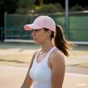 FEINION Women Ponytail Baseball Cap Outdoor Girls Messy Bun Hat for Daily Wear Cooling for Running Golf Sports