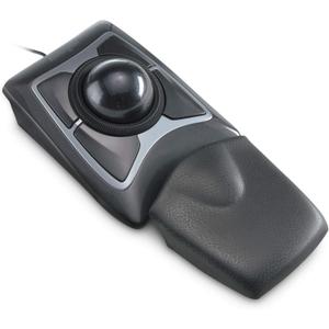 Kensington Expert Trackball Mouse (K64325), Black Silver, 5"W x 5-3/4"D x 2-1/2"H