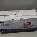 Osteo Cervical Pillow for Neck Pain Relief, Hollow Design Odorless Memory Foam Pillows with Cooling Case, Adjustable Orthopedic Bed Pillow for Sleeping, Support for Side Back Sleepers (Queen(25.5*16.5*5.2/4.1 inches), Blue)