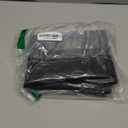 Water Cooler Mat - (22" x 19") Non-Slip Water Cooler Mat with Raised Edge for Foor Protector, Under Water Dispenser Mat Used for Bedrooms, Kitchens,Offices, Bars (Black)