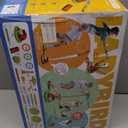 5 in 1 Musical Jump Toys, Toss Ring Game Stomping Launch Rocket Launcher for Kids, Obstacle Avoidance & Jump Squating Toy Games Remote Control Outdoor & Indoor Toys for Ages 4-8 8-13