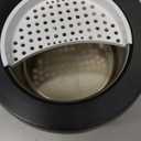 Ultrasonic Retainer Cleaner - UV Dental Cleaning Pod Night Guard Cleaner for Dentures, Aligner, Braces, Toothbrush Heads, Jewelry (Black)