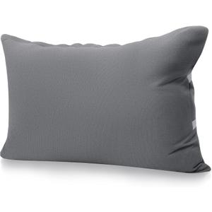 Barydat Pillow Headboard Twin XL Removable Dorm Bed Headboard Reusable Plush Tufted Detachable College Back Support Pillow Back Cushion for Twin XL Dorm School Bed, Dark Gray 