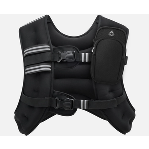 ZELUS Weighted Vest, 20lb Weight Vest 30lb, Black