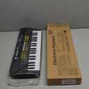 37 Key Piano Keyboard Toy for Kids Ages 3-5 Electric Pianos with Microphone Toddler First Music Toys for 3 4 5 6 7 Year Old Boys Girls Birthday (Black)