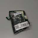 Artoid Mode Black Snowman Snowflakes Let it Snow Winter Placemats Set of 4, 12x18 Inch Seasonal Christmas Table Mats for Party Kitchen Dining Decoration