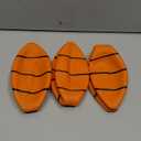 Botabee 5-Inch Mini Basketball Balls Set of 3 - Ideally Sized for Boys, Toddlers - Indoor and Outdoor Pool Basketball for Mini Hoops - Exciting Over The Door Ball Games - Orange and Black