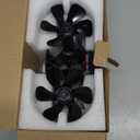 HIDALIFE Wood Stove Fan Heat Powered, Magnetically Flue Pipe Mounted Dual Motor 12 Blades Fan, Non Electric, Silent Thermal for Gas Pellet Wood Burner Tent Stove Accessories