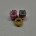 Colored Electrical Tape Vinyl PVC-10 Pack 3/4 in x 60 Ft 5 Mil Waterproof Electric Tape Flame Retardant, Heat Resistant Insulation Tape Indoor Outdoor Wire Wrapping Rainbow (10 Multi-Color)