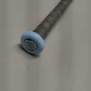 Easton | Ghost Youth Fastpitch Softball Bat | Approved for All Fields | -11 Drop | 1 Pc. Aluminum (27 Inch, Light Blue)