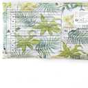 SHEKINI Women's High Waisted Swim Skirt Drawstring Ruched Bathing Suit Bottoms with Built-in Brief (Blue, XL)