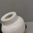 HAIPUSEN Wood and Ceramic Pepper Grinder Set - Salt and Pepper Mill Spice Mill with Adjustable Coarseness, 7 inches (with Tray)