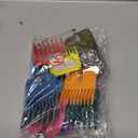 Clipper Guards Set Compatible with Andis Master, Oster Fast Feed, Andis AAC-1, GC, LCL, ML, PM-1, PM-2, PM-4, RCAC, RS-1, US-1, Size: #0 to #8 (Length: 1/16" to 1")