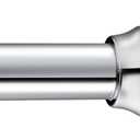 Moen Chrome 44-72-Inch Adjustable Tension Mounted Straight Shower Curtain Rod for Bathroom, No Drilling Needed, TR1000CH