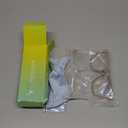 PANNER Oversized Square Blue Light Blocking Glasses for Women Men Anti Glare Reduce Eyestrain Computer Glasses (Clear+apricot)