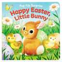 Happy Easter, Little Bunny Lift-a-Flap & Pop-Up Surprise Children's Board Book, Ages 2-6