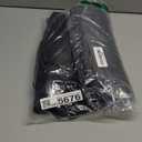 NICETOWN Black Blackout Curtains and Drapes 48 inches Long, Privacy RV Draperies for Small Windows, Thermal Insulated Curtain Panels (42" Wide, 2 Panels)