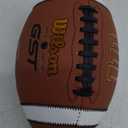 WILSON GST SpeedSkin Footballs - Brown (Official Size)
