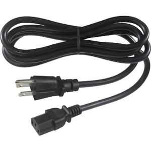 KUNCAN 6Ft Computer Power Cord - Universal PC Power Supply Cord, Standard NEMA 5-15P to IEC C13, SVT 18AWG/3C, 125V 10A, 3 Prong Monitor AC Power Cable for Electronics, TV, Printer, Projector, Radio