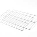W10256908 Oven Rack Replacement for Whirlpool Stove Oven Parts Amana Maytag Kenmore Jenn-Air Range Oven Racks 304 Stainless Steel WPW10256908 Oven Wire Rack Baking Rack 24" x 15.7" Not Universal 2 Pcs
