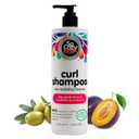 SoCozy Curl Shampoo for Kids Curly Hair (16 Fl Oz Pump) Gentle Hydrating Cleanser, Helps Improve Elasticity, Reduce Breakage & Frizz with Keratin, Plum Seed Oil & Olive Oil, Paraben & Sulfate-Free