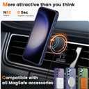 Compatible with Samsung Galaxy S23 Case with Magnetic Ring Stand, Military Drop Protection, Anti-Scratch/Anti-Fingerprint Translucent Matte Case for Samsung Galaxy S23 (Dark Blue)