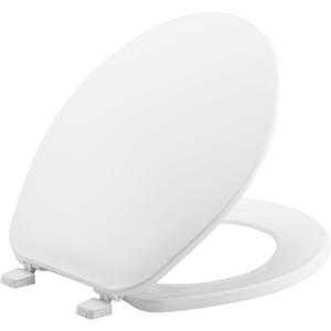 Residential Open Front Plastic Round Toilet Seat
, 14×15 inch
