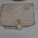 Picnic Basket Set for 2 - Wicker Insulated Picnic Basket with Waterproof Blanket, Folding Wine Picnic Table & Cutlery Kits, Picnic Baskets Kit for Camping, Outdoor, Valentine (White Flower)