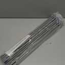 Roll Up Dish Drying Rack, Silicone Wrapped Over The Sink Multipurpose Foldable Dish Drainer Anti-Slip Coated Stainless Steel Dish Racks for Kitchen Counter, Sink Drying Rack (Gray, 20.5" x 17.3")
