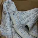 Washable Entryway 2x3 Rug: Small Boho Rugs for Indoor Entrance Non Slip Backing Stain Resistant Carpet Low Pile Throw Rugs for Bedroom Bedside Inside Front Door Floor Kitchen Decor(Beige,2x3FT)