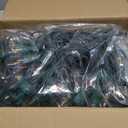 C9 Christmas Lights Outdoor, 100 FT 100 LED Vintage Warm White C9 String Lights Connectable for Christmas Tree Roofline Patio Garden Backyard Holiday Party Indoor Outdoor Decoration, Green Wire