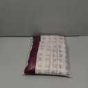 jinchan Boho Kitchen Curtains Linen Cafe Tier Curtains 54 Inch Bohemian Geometric Gray Striped Mudcloth Small Window Drapes for Living Room Bathroom Light Filtering Back Tab 2 Panels Grey on Flax