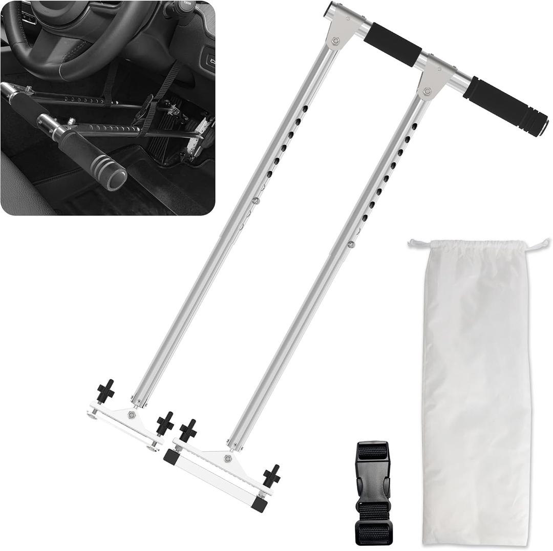 SporGain Hand Controls for Disabled Drivers, Handicap Driver Hand Control, Hand Controlled Car, Portable Handicap Driving Hand Controlled Drive Assist for Injured, Handicap, Cars Driving aids