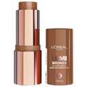 L'Oreal Paris Lumi Bronze Le Stick Soleil Bronzer Stick, Cream-To-Powder Bronzer For A Sunkissed Face Makeup Glow, 120 Copper Bronzette