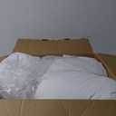 Amazon Basics White Down Alternative Comforter and Duvet Insert with Corner Tabs (King, All-Season)