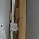 White Curtain Rods for Windows 66 to 120 - 1 Inch Heavy Duty Blackout Curtain Rod Set,Adjustable Farmhouse Drapery Rods with Brackets