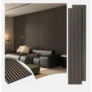 Art3d 2-Pack 108" x 12" Acoustic Wood Panels for Wall, Soundproof Wood Slat Panel